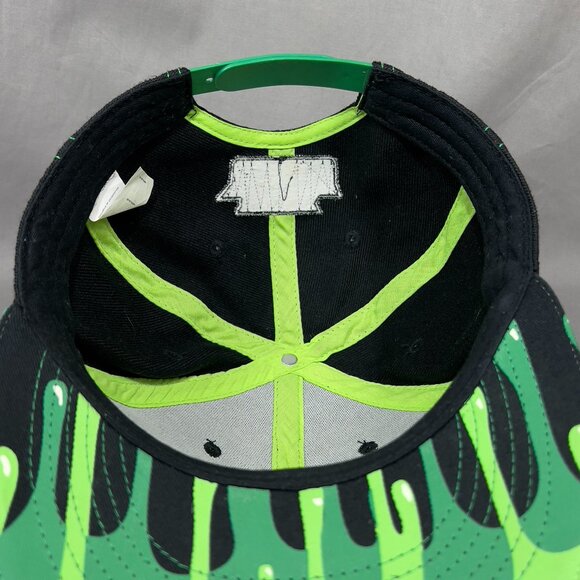 Teenage Mutant Ninja Turtles Orange Crush Snapback Hat Cap Black Adjustable Mens - Picture 15 of 16